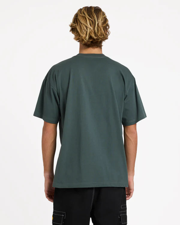 BILLABONG OTIS TREBLE T-SHIRT – GREEN SLATE