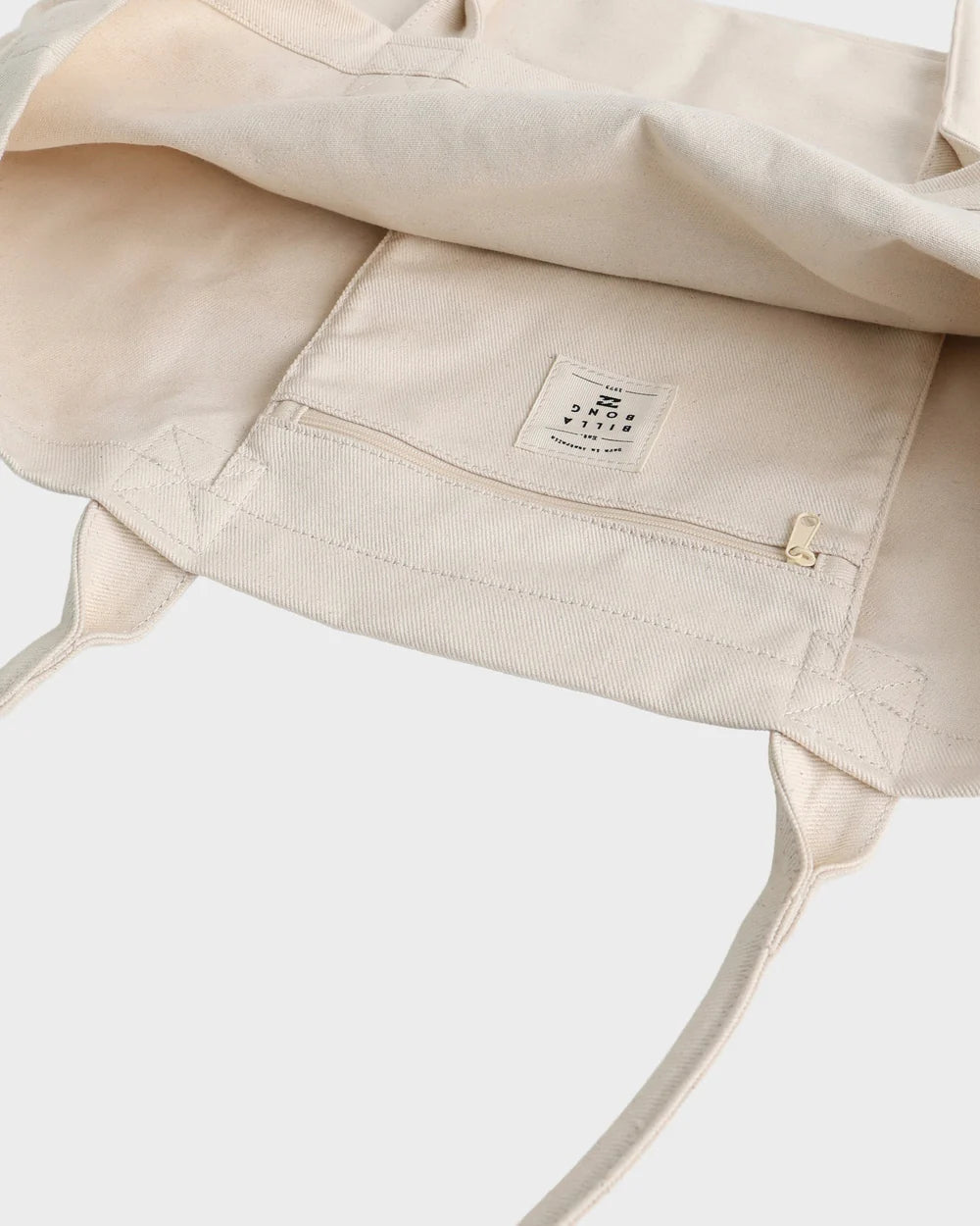 BILLABONG PARADISE BEACH WOMENS TOTE BAG SUMMER BEACH CARRY ALL ANTIQUE WHITE