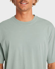 BILLABONG PREMIUM WAVE WASH T-SHIRT – MENS SOFT WASHED SURF TEE IN JADE - 2 FOR $60