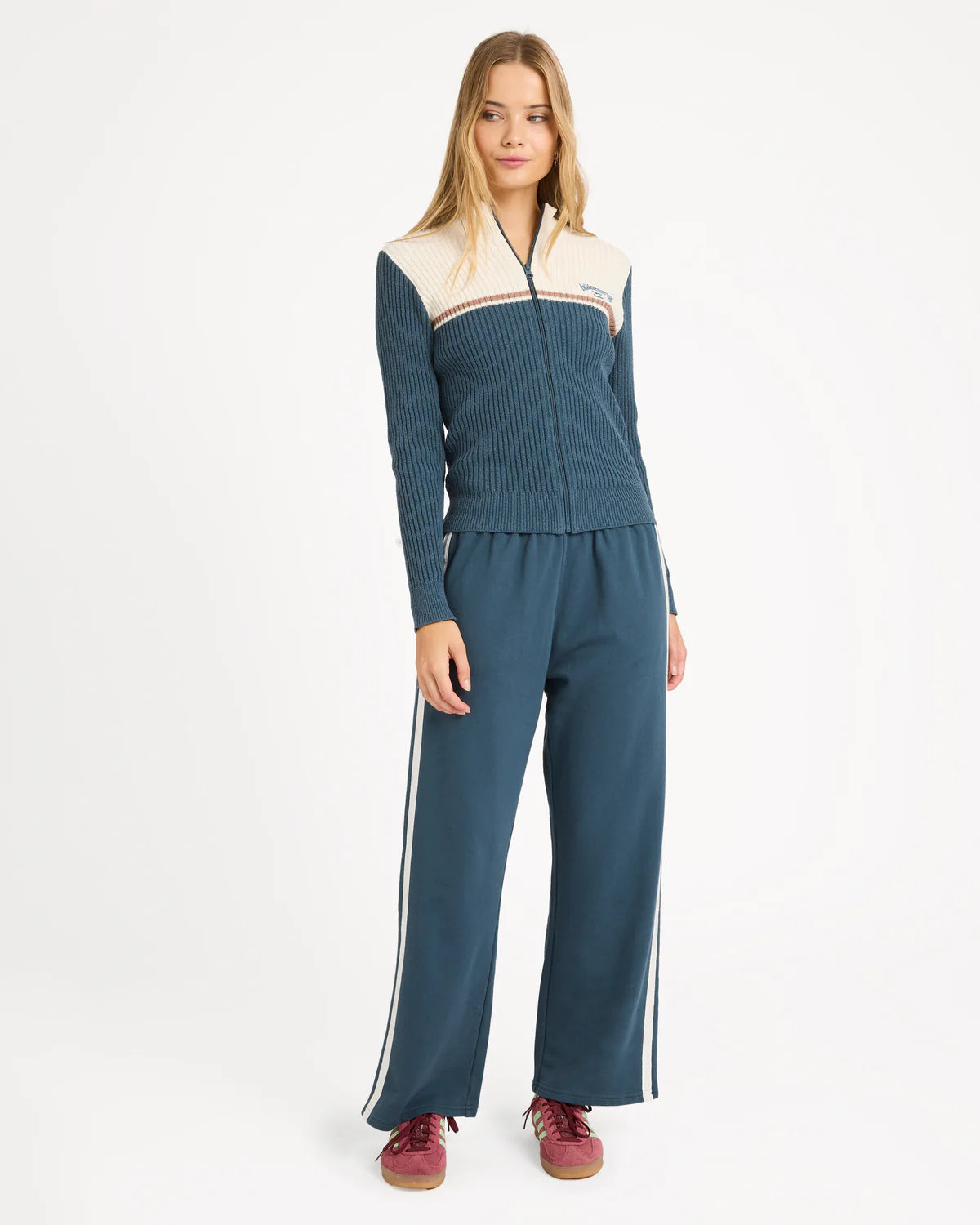BILLABONG REAL SINCE 73 TRACKPANTS STORMY