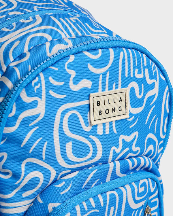 BILLABONG ROADIE BACKPACK - TRAVEL SCHOOL SURF BAG TRUE BLUE