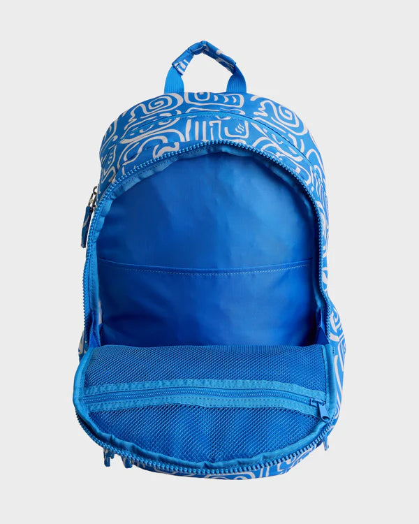 BILLABONG ROADIE BACKPACK - TRAVEL SCHOOL SURF BAG TRUE BLUE