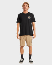 BILLABONG ROCKIES A/DIV T-SHIRT – MENS PREMIUM ORGANIC COTTON TEE IN BLACK