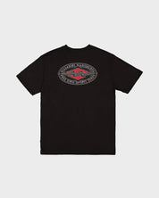 BILLABONG ROTOR DIAMOND REGULAR T-SHIRT – MENS SURF LOGO TEE IN BLACK RED