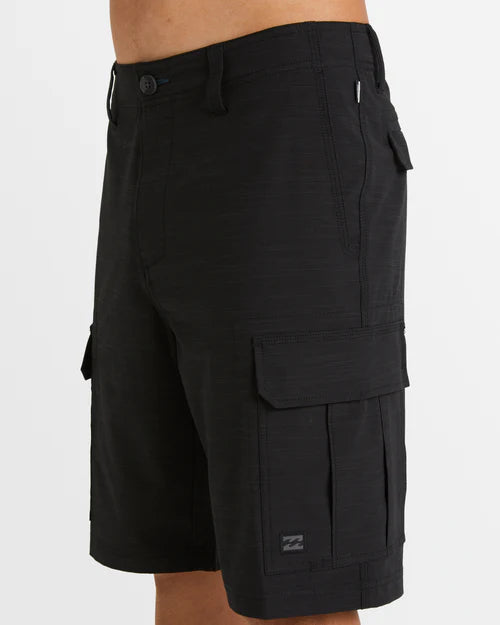 BILLABONG SCHEME X MENS SHORTS 21 INCH CASUAL SURF WALK SHORTS BLACK