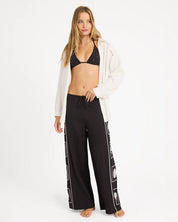 BILLABONG SEA SIDE DREAMER ELASTIC WAIST PANTS – BLACK SANDS