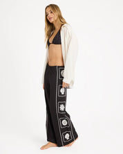 BILLABONG SEA SIDE DREAMER ELASTIC WAIST PANTS – BLACK SANDS