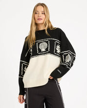 BILLABONG SEA SIDE DREAMER SWEATER – BLACK SANDS