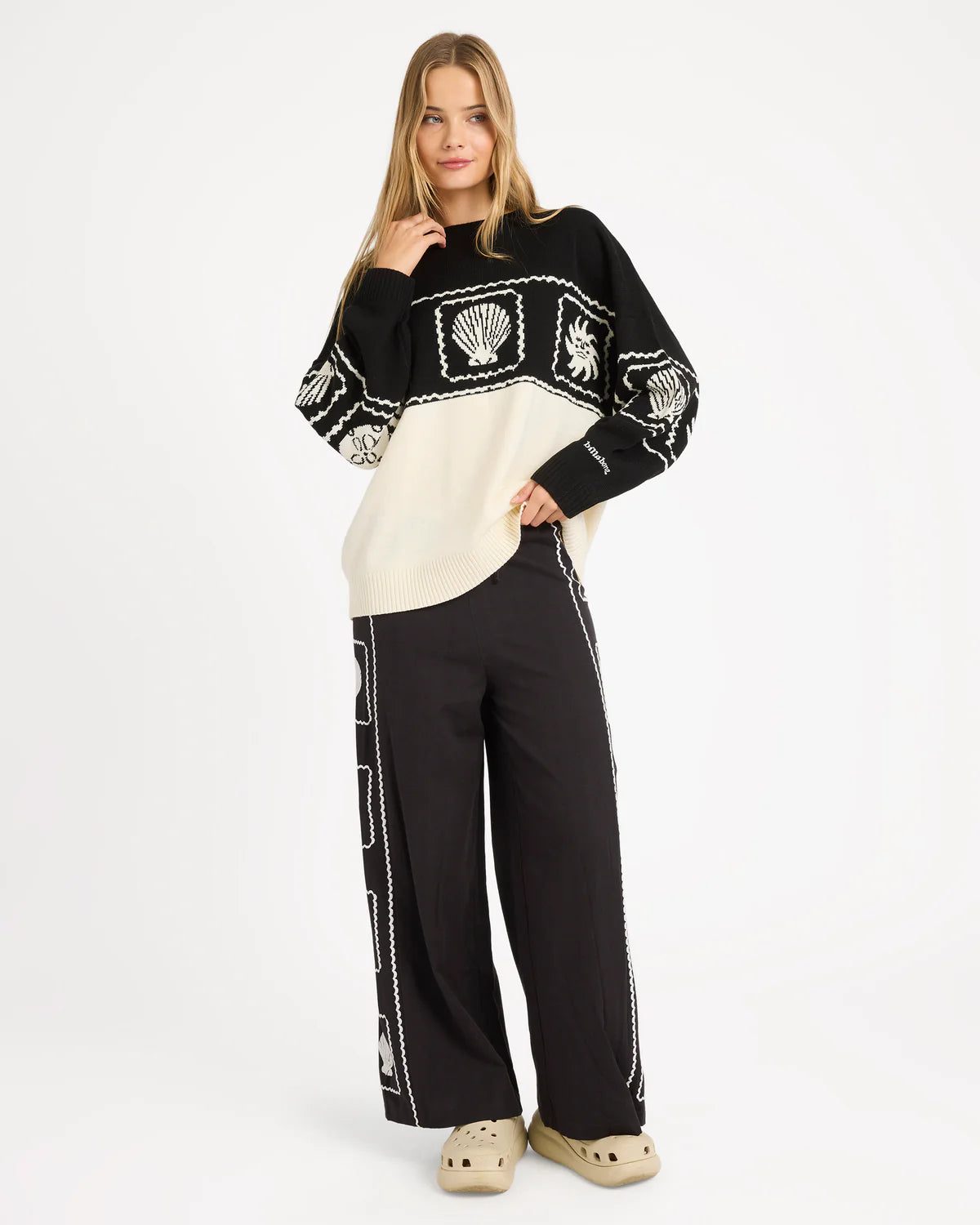 BILLABONG SEA SIDE DREAMER SWEATER – BLACK SANDS