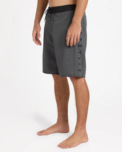 BILLABONG SHADOW CUT OG 20" BOARDSHORTS – MENS CLASSIC SURF SHORTS IN CHAR HEATHER