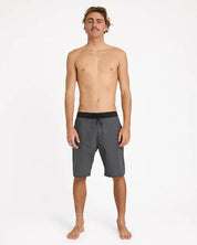 BILLABONG SHADOW CUT OG 20" BOARDSHORTS – MENS CLASSIC SURF SHORTS IN CHAR HEATHER