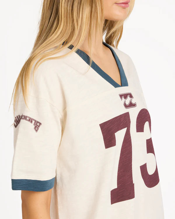 BILLABONG SINCE 73 TEAM T-SHIRT SALT CRYSTAL