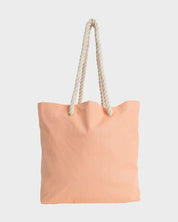 BILLABONG WOMENS SOCIETY BEACH TOTE BAG (PEACH)