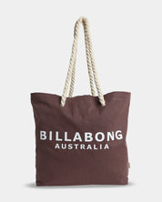 BILLABONG SOCIETY BEACH TOTE BAG ESPRESSO
