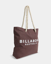 BILLABONG SOCIETY BEACH TOTE BAG ESPRESSO
