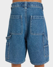 BILLABONG SPEC 73 BAD DOG DENIM SHORTS MENS SURF STREETWEAR JEAN SHORTS OCEAN WASH