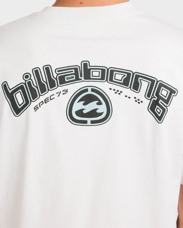 BILLABONG SPEC 73 BIO ARCH OG T-SHIRT MENS SURF COTTON TEE FOG GRAY