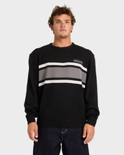 BILLABONG SPEC 73 PANEL SWEATER BLACK