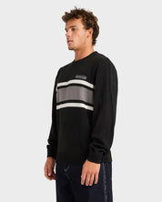 BILLABONG SPEC 73 PANEL SWEATER BLACK