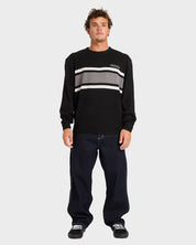 BILLABONG SPEC 73 PANEL SWEATER BLACK