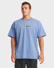 BILLABONG SPEC TIPPER T-SHIRT – MENS PREMIUM SURF GRAPHIC TEE REAL TEAL