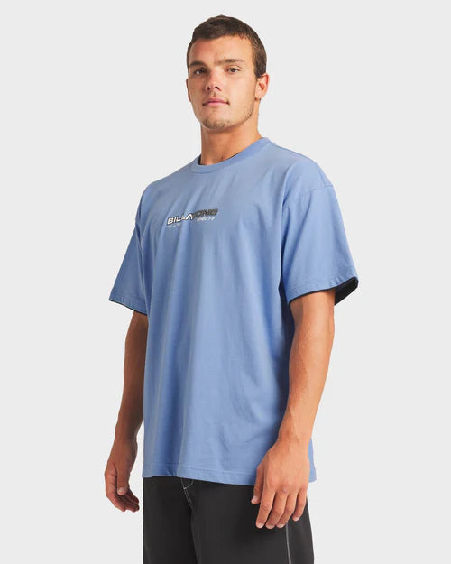 BILLABONG SPEC TIPPER T-SHIRT – MENS PREMIUM SURF GRAPHIC TEE REAL TEAL