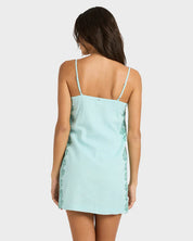 BILLABONG SUN RAYS MINI DRESS POOL BLUE