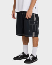 BILLABONG THROW ON 3.0 22" BOARDSHORTS MENS SURF SWIM SHORTS BLACK