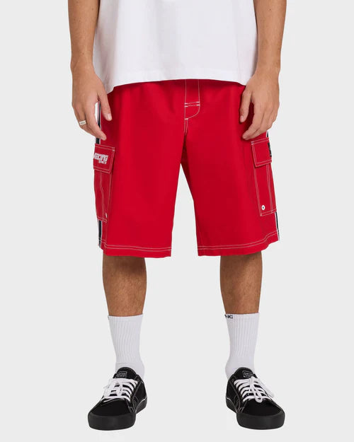 BILLABONG THROW ON 3.0 22" BOARDSHORTS – MENS SURF PERFORMANCE TRUE RED