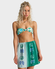 BILLABONG VACAY DREAMS MINI SKIRT POOL BLUE