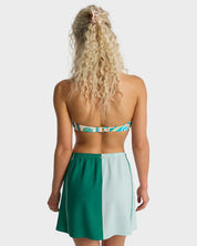 BILLABONG VACAY DREAMS MINI SKIRT POOL BLUE