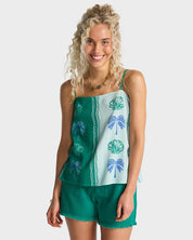 BILLABONG VACAY DREAMS TANK TOP POOL BLUE