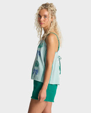 BILLABONG VACAY DREAMS TANK TOP POOL BLUE
