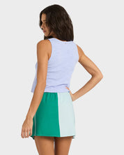 BILLABONG VEDA KNIT TANK TOP TWILIGHT BLUE