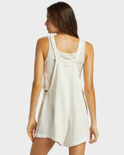 BILLABONG WOMENS BEACH CRUSH OVERALLS (SALT CRYSTAL)