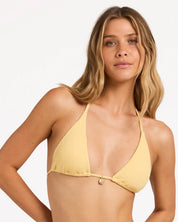 BILLABONG WOMENS CRINKLE CRUSH MULTI TRIANGLE BIKINI TOP – SUNDRESS