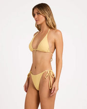 BILLABONG WOMENS CRINKLE CRUSH TIE SIDE MAYA BIKINI BOTTOM – SUNDRESS