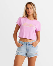 BILLABONG WOMENS DRIFT AWAY DENIM SHORTS SURFSIDE COASTAL SUMMER STYLE