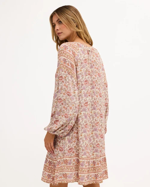 BILLABONG WOMENS FOREVERMORE DREAMER MINI DRESS – MULTI