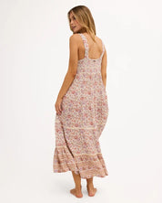 BILLABONG WOMENS FOREVERMORE SHINE ON MIDI DRESS – MULTI