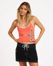 BILLABONG WOMENS JOYRIDE HALTER TOP – PARADISE SPICE