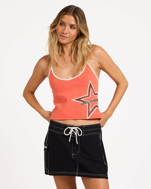 BILLABONG WOMENS JOYRIDE HALTER TOP – PARADISE SPICE