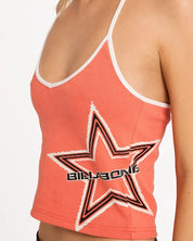 BILLABONG WOMENS JOYRIDE HALTER TOP – PARADISE SPICE