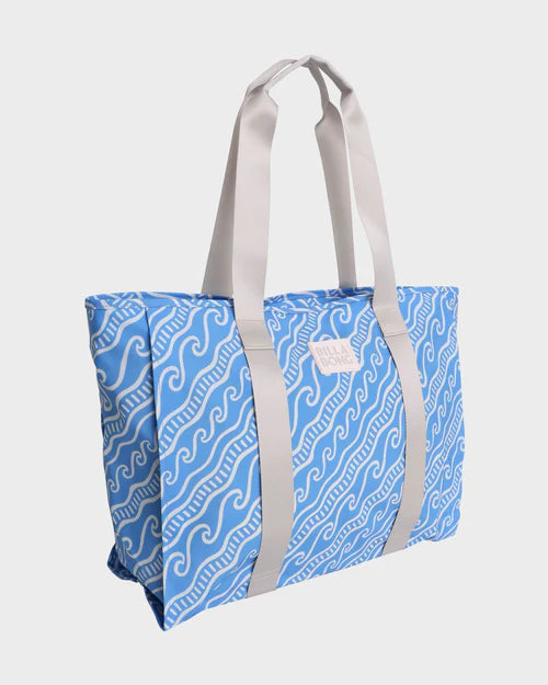BILLABONG WOMENS KEENIE TOTE BAG (TIDAL BLUE)