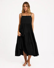 BILLABONG WOMENS LOST LOVE MAXI DRESS – BLACK