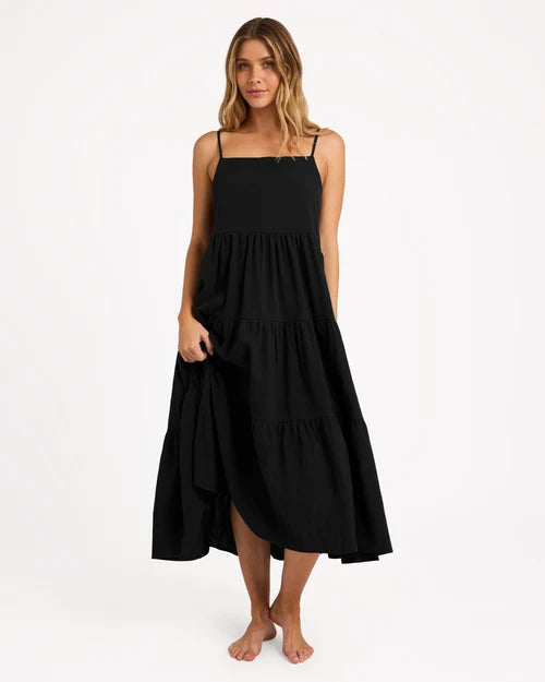 BILLABONG WOMENS LOST LOVE MAXI DRESS – BLACK