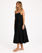 BILLABONG WOMENS LOST LOVE MAXI DRESS – BLACK