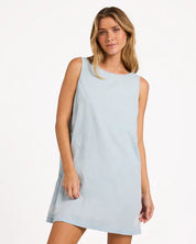 BILLABONG WOMENS MARISOL MINI DRESS – SKY GRAY