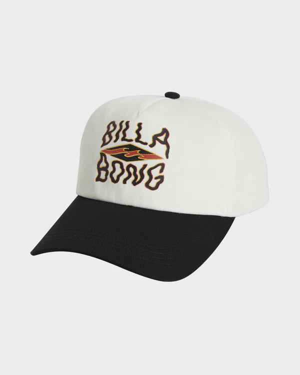 BILLABONG WOMENS OTIS DIAMOND DAD CAP – OFF BLACK
