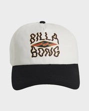 BILLABONG WOMENS OTIS DIAMOND DAD CAP – OFF BLACK